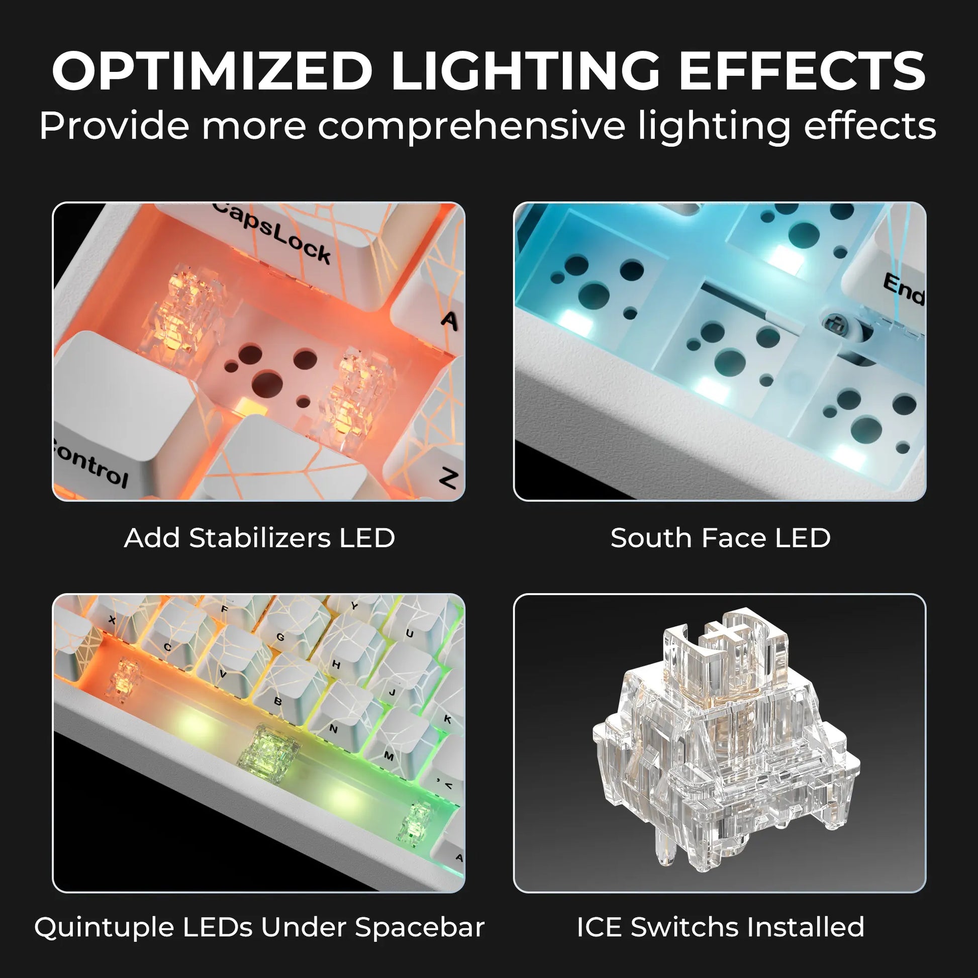 XVX M67 Tri-Mode Mechanical Keyboard with Spider Web IMD-Tech Keycaps, QMK/VIA Gasket Design, RGB Hot-Swappable, Bluetooth Connectivity